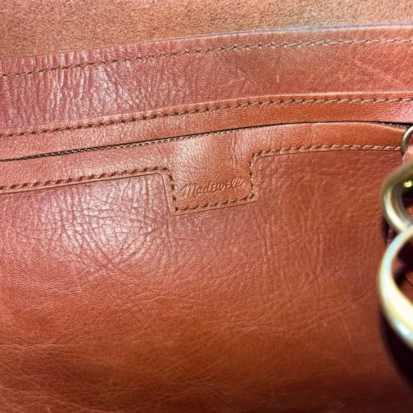 Madewell The Zip-Top Medium Transport Tote - Picture 3 of 7